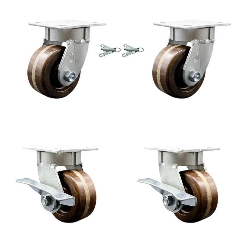 Kingpinless High Temp Phenolic Caster