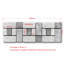 4" x 12" Marble Pinwheel Mosaic Wall & Floor Tile
