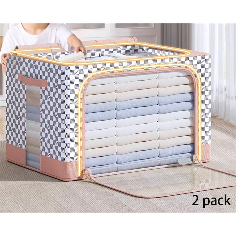 Wildon Home® Fabric Clothing Storage Box