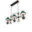 Luminaire suspendu 5 lumières Sunbury
