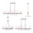 Edene 10 - Light Kitchen Island Pendant