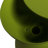 Durant Modern Hourglass Drum End Table with Removable Storage Lid, Indoor Outdoor Side Table & Small Patio Stool, No Assembly Lightweight Accent Table-780214285