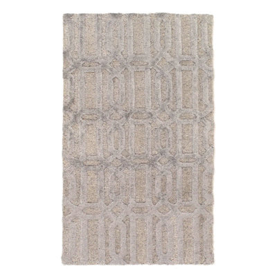 Fine hand Knotted Modern Rug 3'x 5'