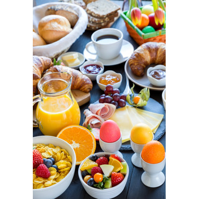Easter Brunch by Juefraphoto - Wrapped Canvas Print