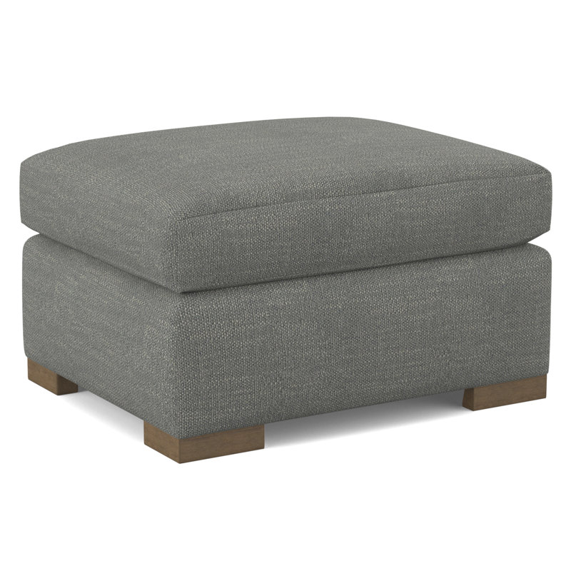 Square Ottoman, Weathered Gray, 61353-71