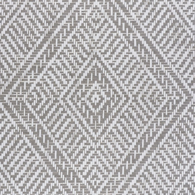 Papier peint tissé Tortola, gris