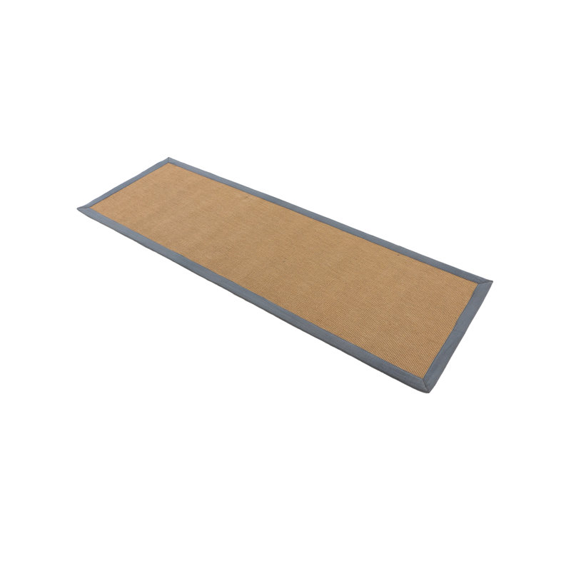 Sisal Hand Woven Grey Rug, Runner 75 x 300cm