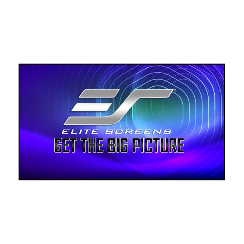 Écran de projection à cadre fixe Aeon CineGrey 4D AT Series, H 73,6 po x l 130,8 po