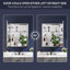 Armoire à pharmacie encastrée ou à fixation en surface avec cadre en miroir et tablettes réglables-1534945724-1534945726