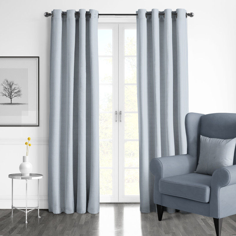 Ruben Stripe, Sage, 50" W x 132" L