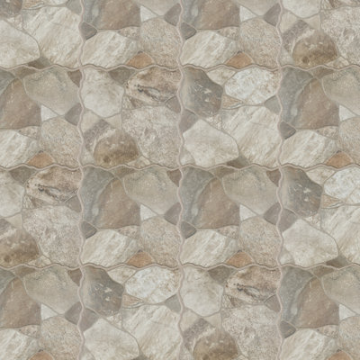 Carreau de mur et de sol en porcelaine de 17 po x 17 po Canet