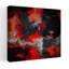 Molten Red Abstract Abstract Modern Contemporary Wall Art Print-320860569