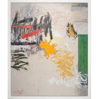 Green Jumble Print by Robert Robinson
