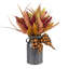 Décoration de table 18 po avec récolte d'automne et feuillage artificiel d'automne