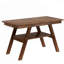 Ensemble de salle à manger à hauteur de comptoir 6 pièces avec rangement Rustic, comprenant table, banc et 4 chaises pour une utilisation polyvalente