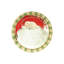 Old St. Nick Handmade Earthenware Salad/Dessert Plate