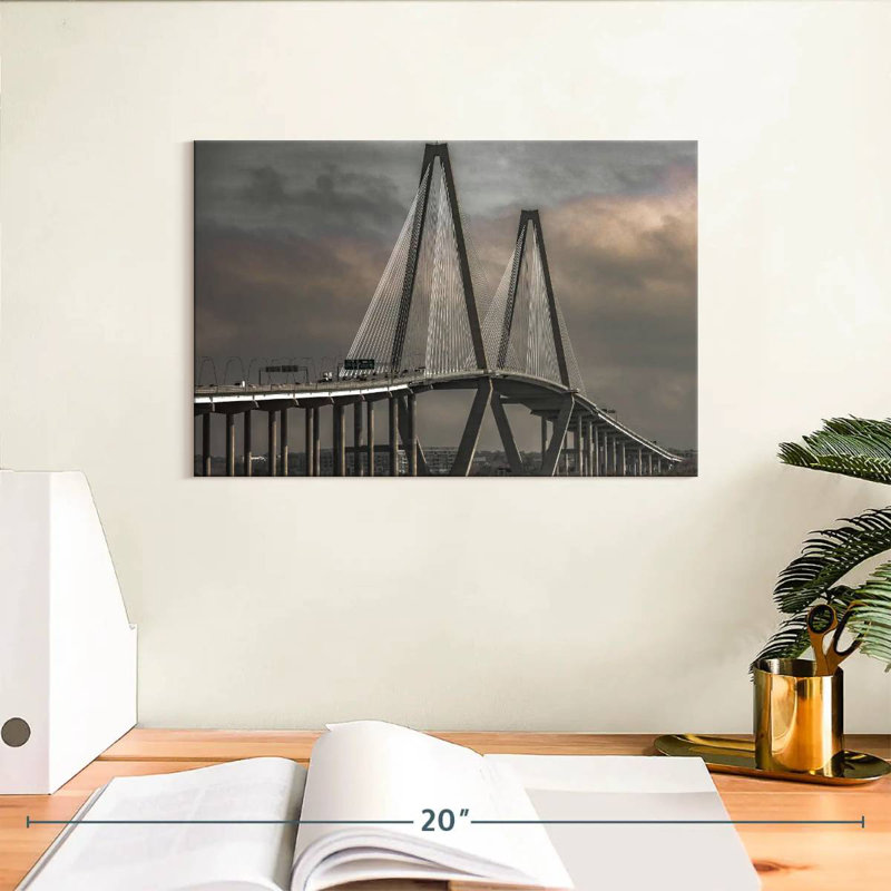 Rorry Iconic Ravenel Bridge, 8" H x 12" W