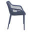 Chaise de salle à manger d'extérieur empilable Farrah-382686947