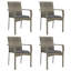 Chaise de patio avec coussins pour terrasse Garden-88463517-88463518