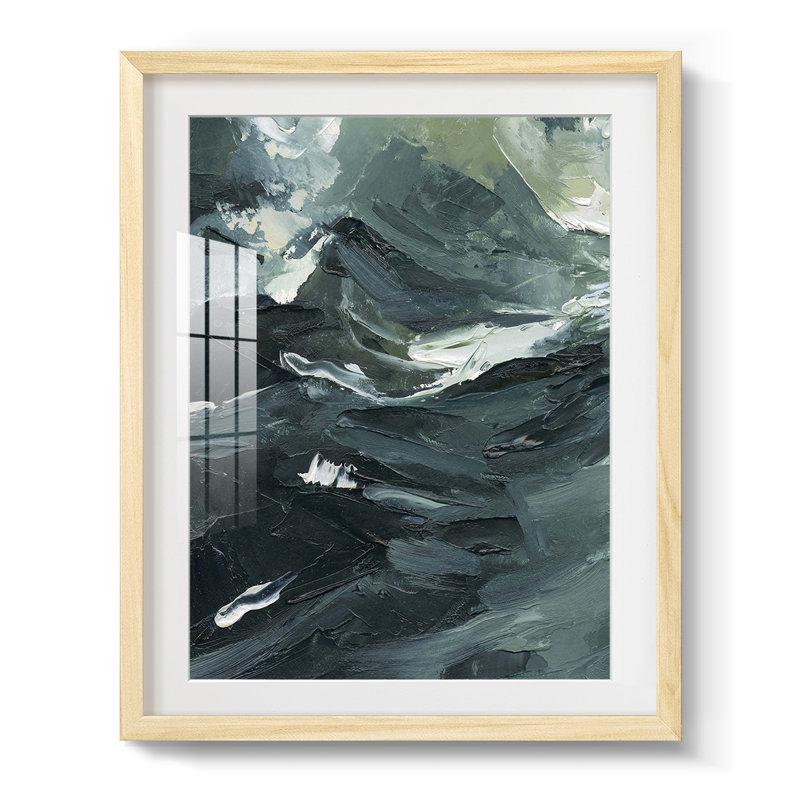 Perdus dans la mer I - impression encadrée