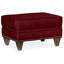 Repose-pieds rectangulaire en cuir véritable de 28,5 po de largeur Reddish-52503478-52503488-52503499