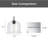 Justyce 3-Light 55.9"W Oversized Kitchen Island Pendant