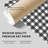 Abstract Black Gray Plaid Pattern Modern Unframed Art Print-791186770