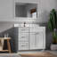 Meuble-lavabo simple 52 po avec plateau en quartz Disar-122120507-122120510