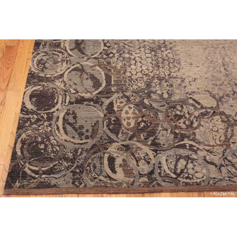 One-of-a-Kind Rectangle 9' X 12'4" Hand Knotted Area Rug