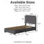 Lit plateforme tapissier Bensu Boucle-2123586218-2123586217
