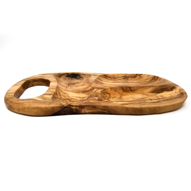 August Grove Dre Wood Divided Serving Dish
