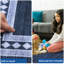 Tapis de couloir moderne à motif géométrique lavable à la machine avec envers en caoutchouc-1139752166