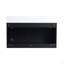 Meuble-lavabo mural 36 po avec lavabo et support de rangement, lavabo en résine à rebords épais, ensemble KD-125515389-125515385