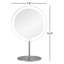 Modo Lighted Magnifying Bathroom / Vanity Mirror-259743596