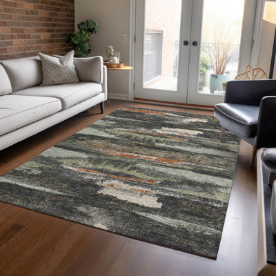 Tapis Aleighna avec envers antidérapant