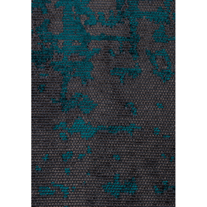 Rapture Gray/Green Abstract Luxury Area Rug, Rectangle 7'10" x 11'2"