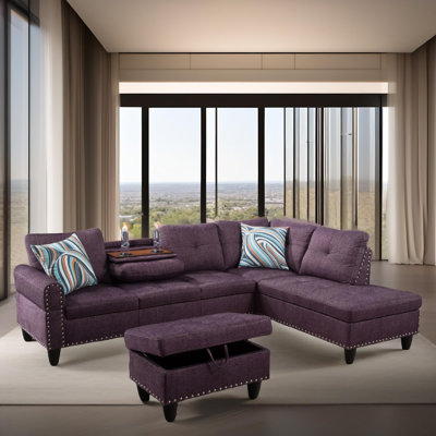 Ensemble de canapé modulaire 3 pièces Amaranth