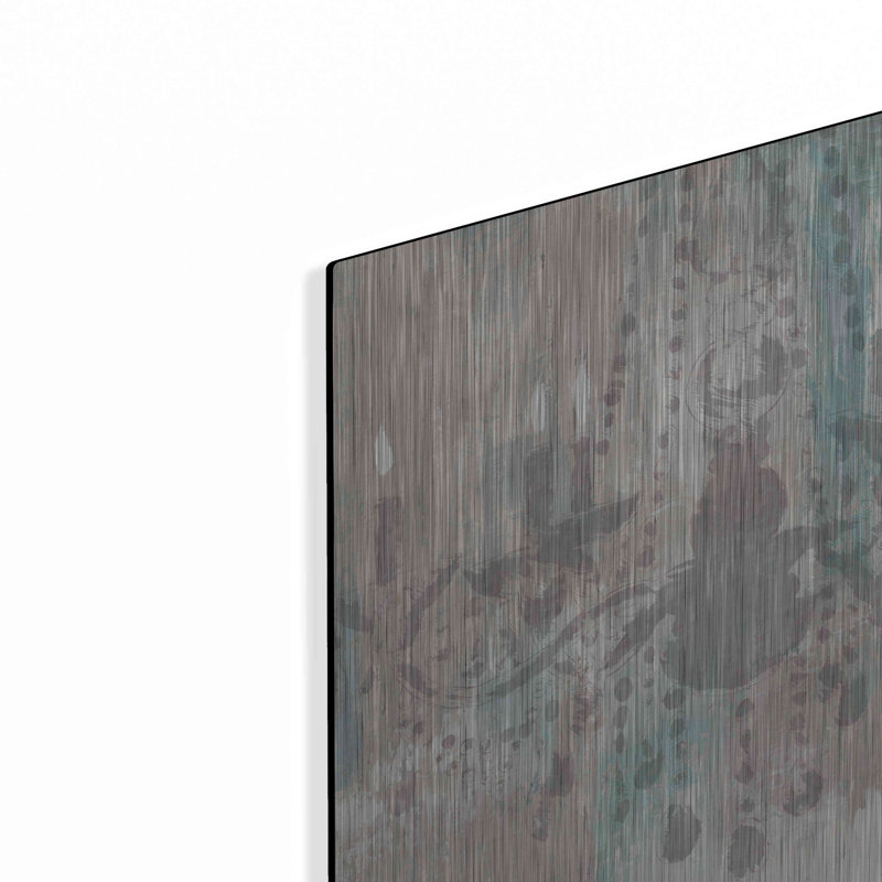«Candelabra Teal I» par James Wiens, H 12 po x l 12 po