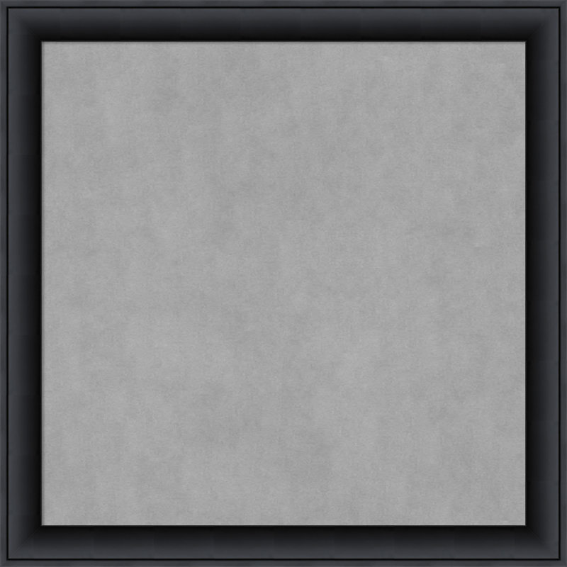 Tableau d'organisation magnétique noir Nero, H 27 po x l 27 po