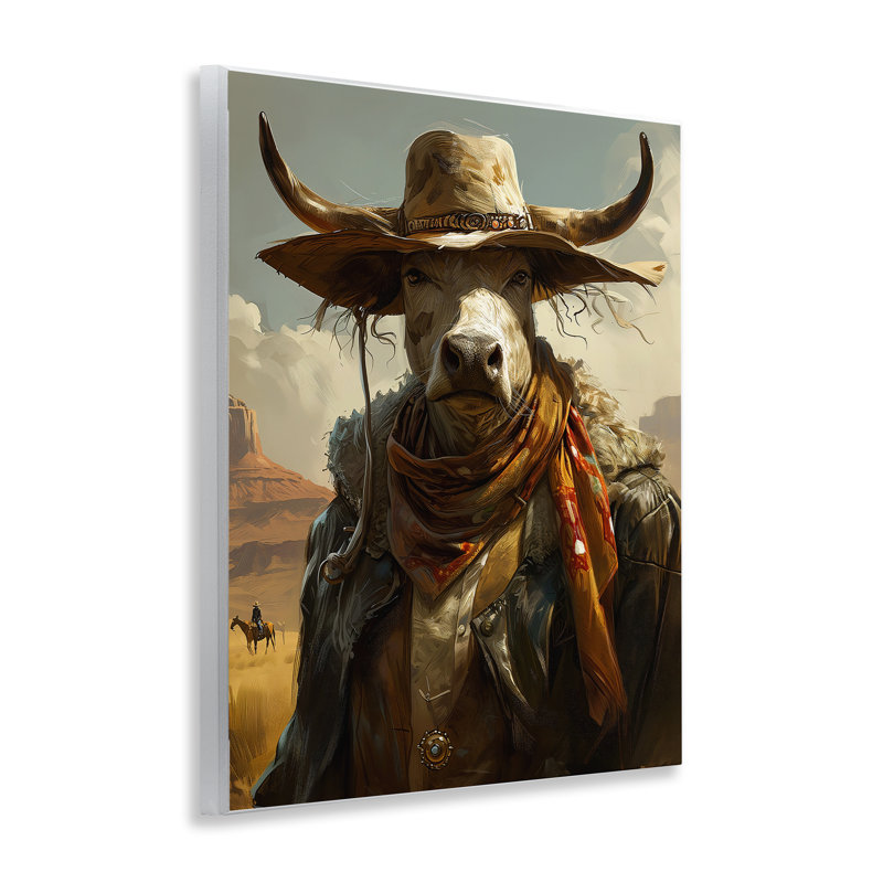 Art rustique, plaque de Cowboy, par Ray Heere