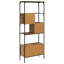 188.5cm H x 76cm W Metal Bookcase-1526256036