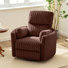 Upholstered Chenille Power Recliner