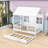 Luff Wood House Daybed with Trundle-1331507161-1331507167