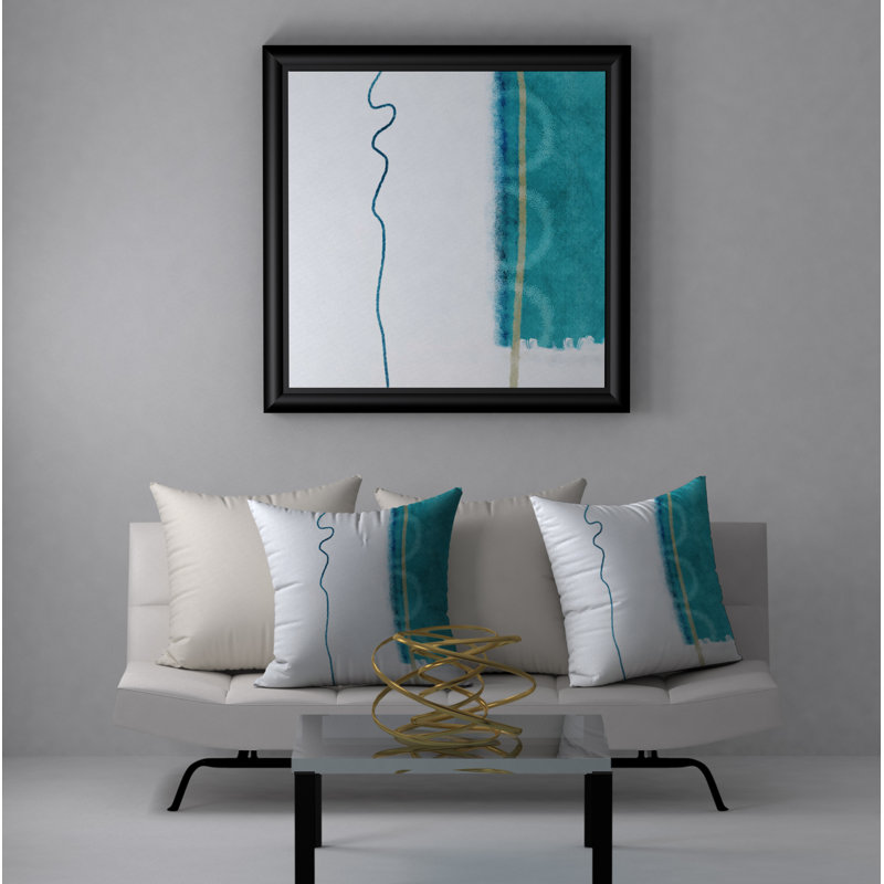 Housse de coussin décoratif carrée et insert, 24 po x 24 po