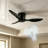 Flush Mount Ceiling Fan Without Light-1703648117
