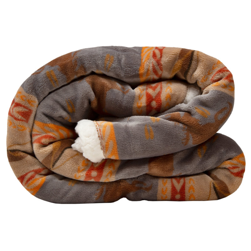 Couverture en molleton Sherpa Moose Tracks