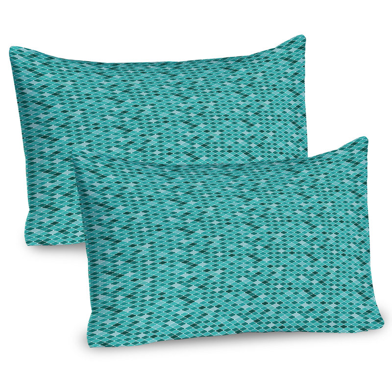 Ensemble de 2 taies décoratives abstraites Ambesonne, H 20 po x l 30 po