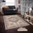 Stylish Woven Carpet, 5.2 x 7.5 Feet | 100% Polyester, 0.3 in Pile Height, Antibacterial, Non-Slip PVC Dot Underside | Machine Washable, 3D Digital Print | Perfect for Living Room, Bedroom & Home Décor-384573863