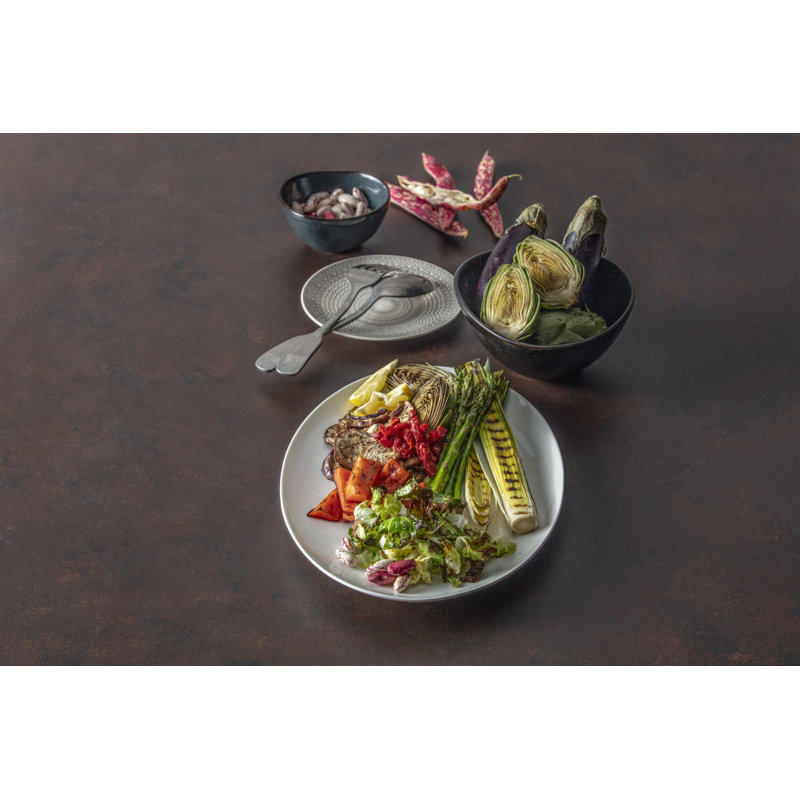 Fortessa Ashton 18/10 Stainless Steel 20 Piece Flatware Set (Service for 4), Brushed Gold