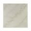 Table basse Telestis, plateau en marbre blanc et finition noire